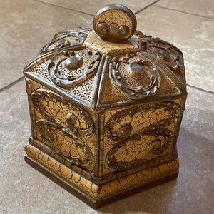 Ornate Brown Decorative Box